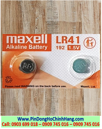 Pin Maxell LR41 _Pin AG3